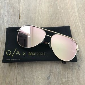 Quay Australia X Desi Perkins Gold Mirror High Key